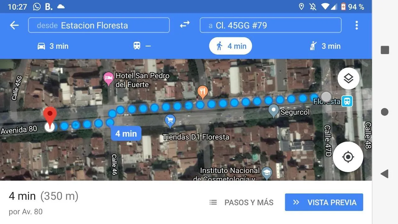 Мини-отель Hostal San Fernando La 80 Медельин Колумбия